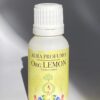 Organic Lemon Essential Oil Aura Profumo