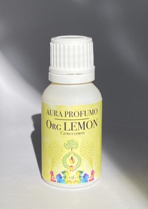 Organic Lemon Essential Oil Aura Profumo